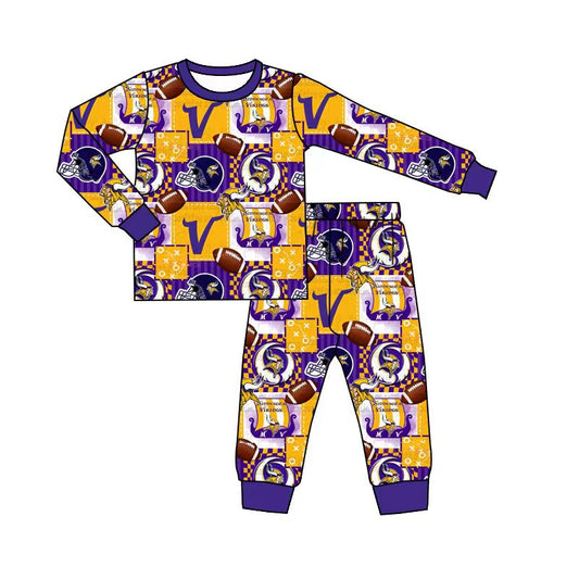 MOQ 5 TAT 6-8 weeks team two pieces pajama set