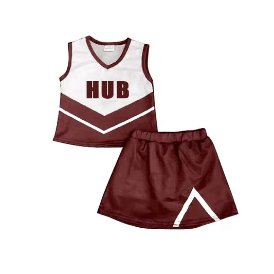 Split-CLOSE 6th Aug  girls cheer uniform maroon