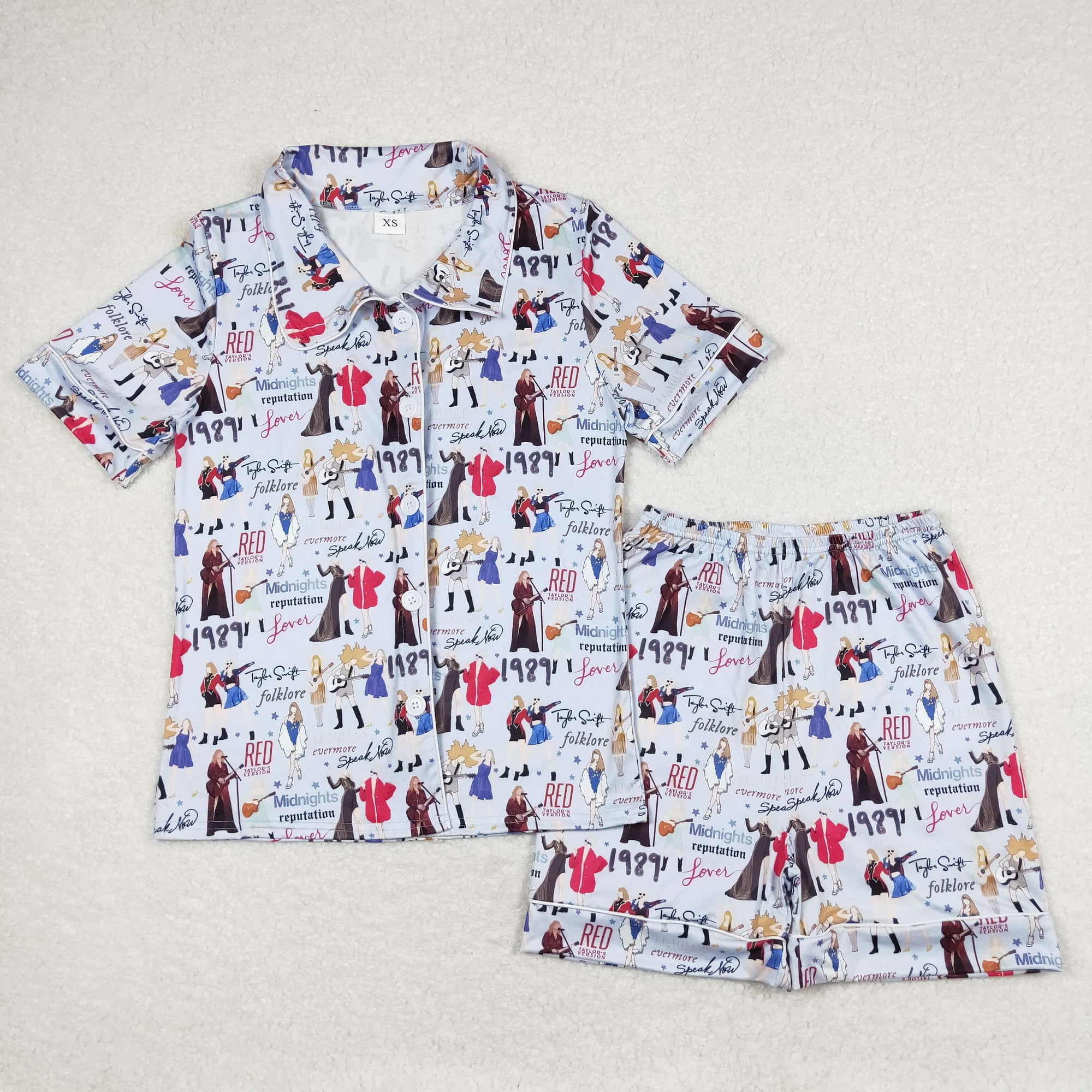 adult pajamas 1989 singer women summer pajamas set