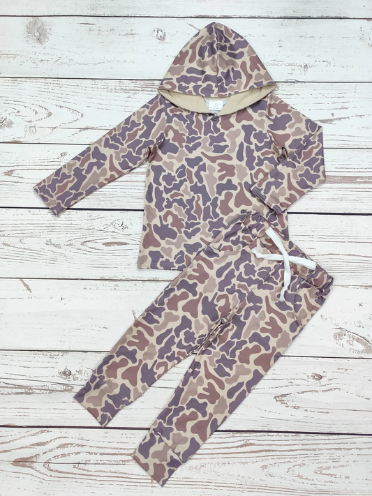 camo hoodie outfit kids clothing
