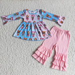 lol ruffle pants set