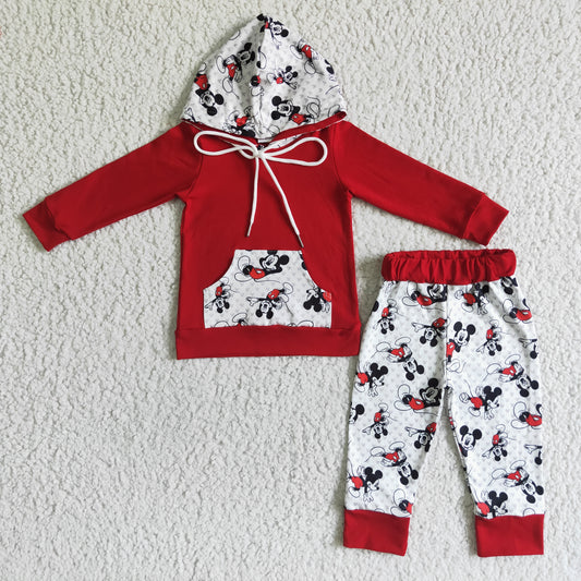 red mouse hoodie outfit
