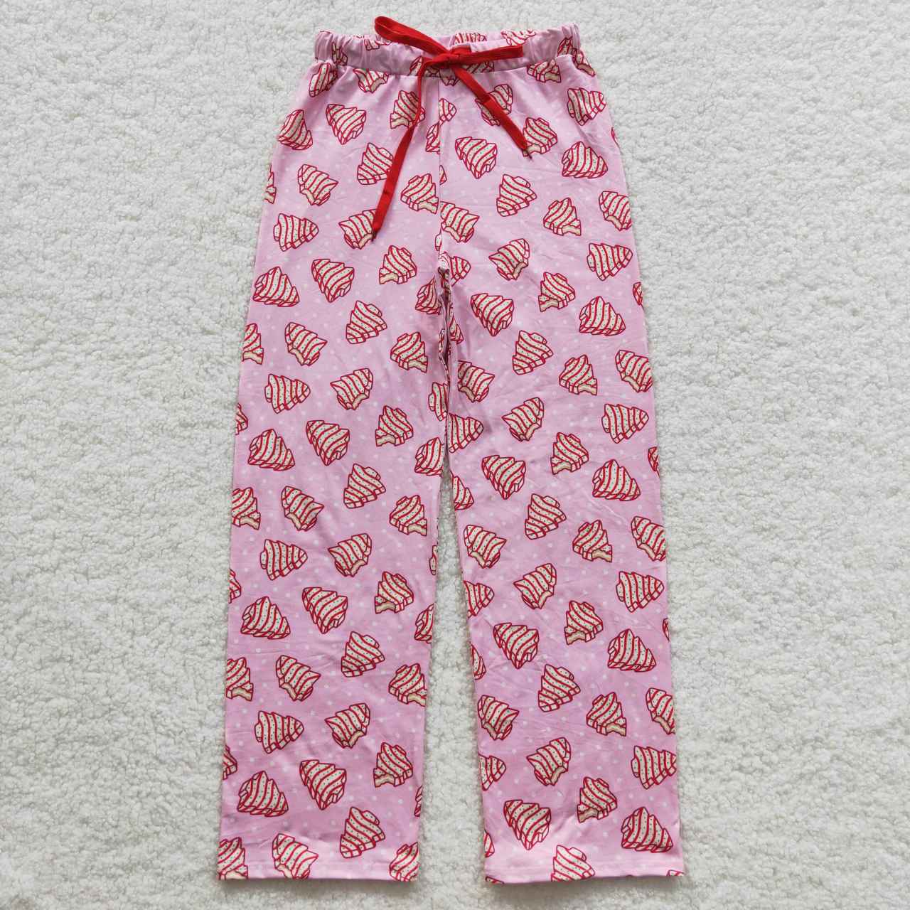 straight cake adult ladies christmas pants