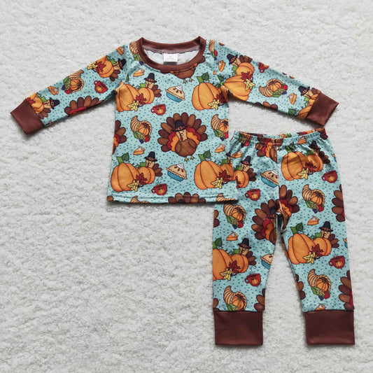 Thanksgiving day boys pajama