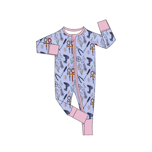 Split-CLOSE 21st June long sleeve baby girl tools zippy