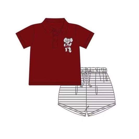 Custom order sports team boy shorts set