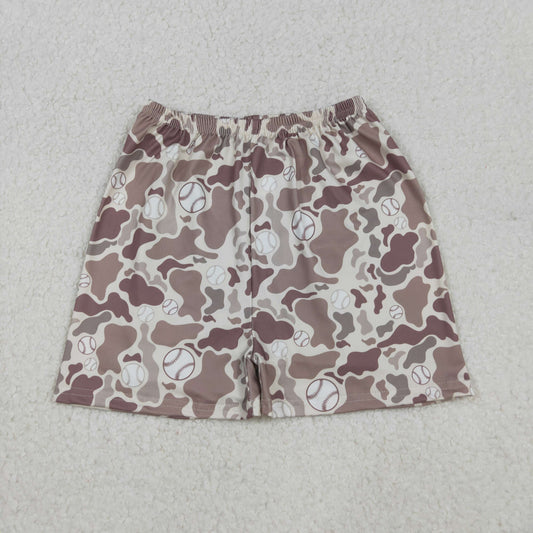 baby boy baseball camo shorts