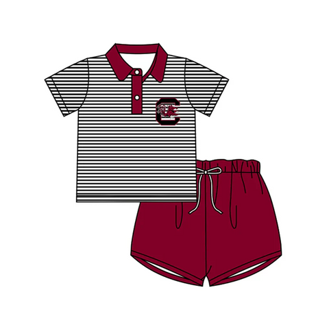Split-CLOSE 2nd April team boy shorts set