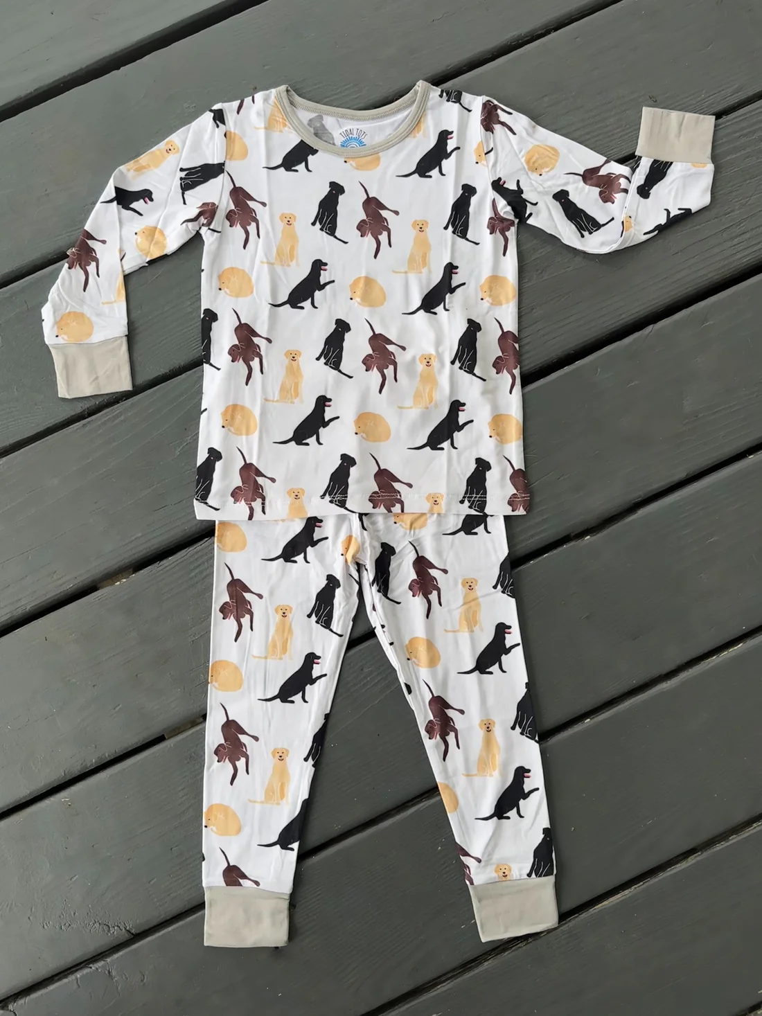 MOQ 5 TAT 6-8 weeks Labrador Lullaby Two Piece Set