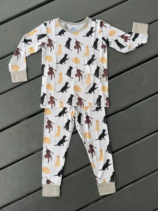 MOQ 5 TAT 6-8 weeks Labrador Lullaby Two Piece Set