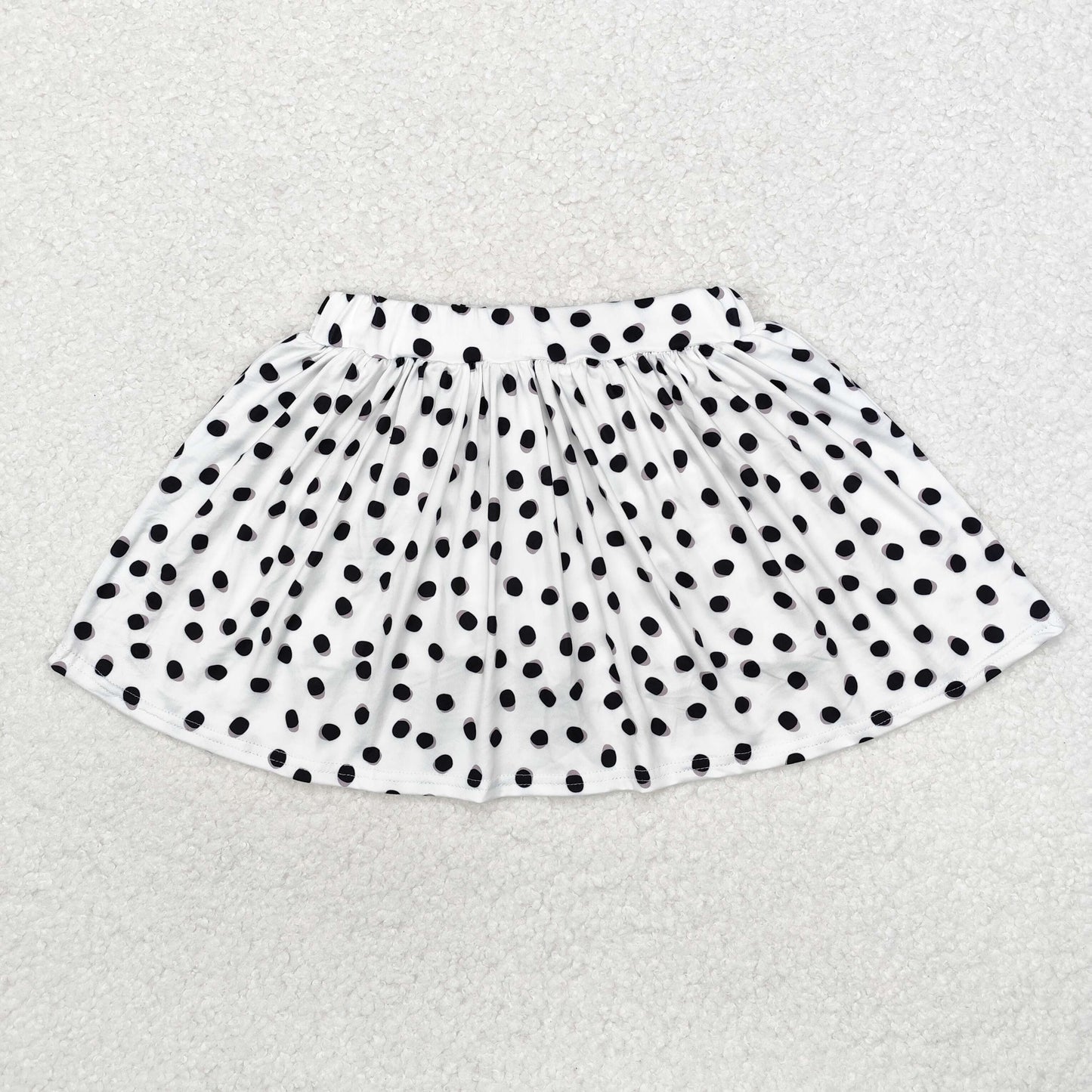 black dots skort