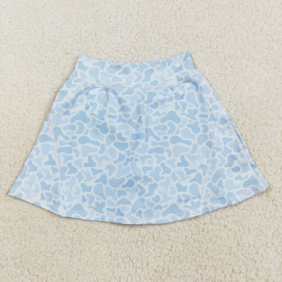 Mommy and me camo tennis yoga skort