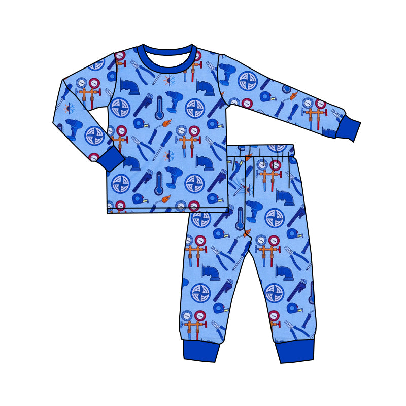 Split-CLOSE 21st June boy tools pajama