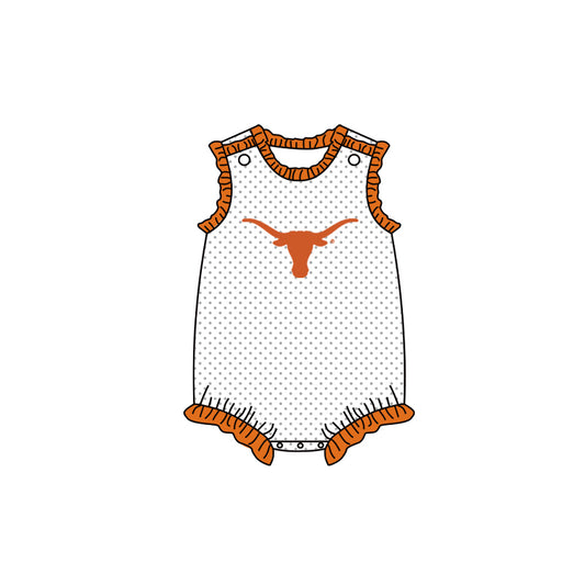 Custom order team baby girl bubble Texas