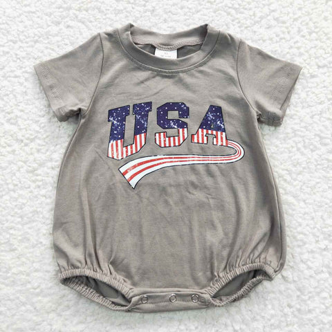 SR0287 USA Warehouse USA Cotton Baby Romper