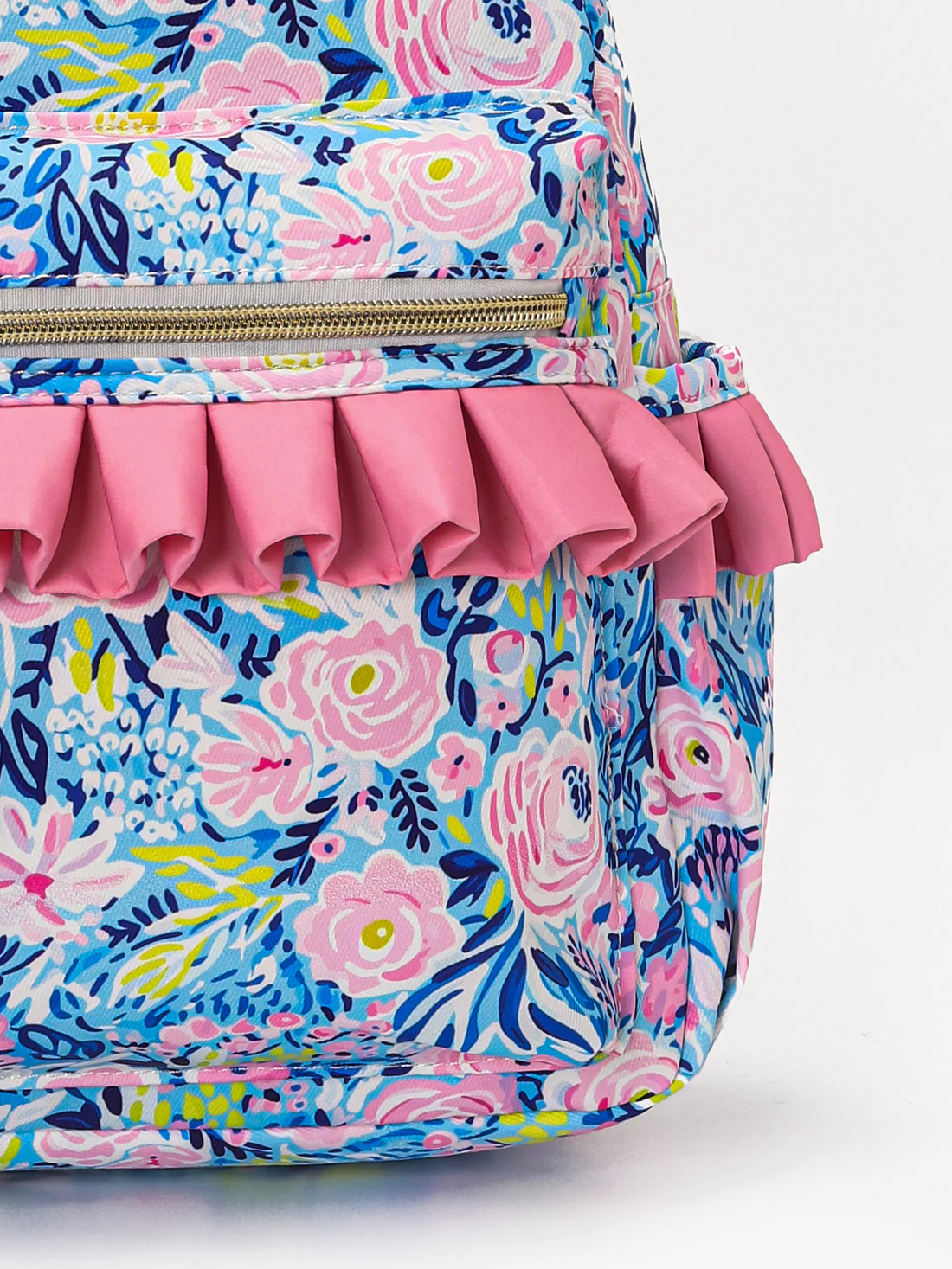 flower print bag children backpack