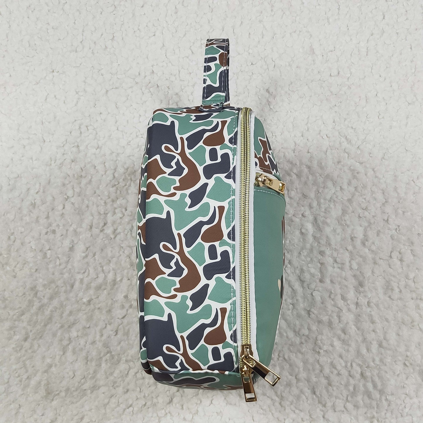 duck print camo lunch box