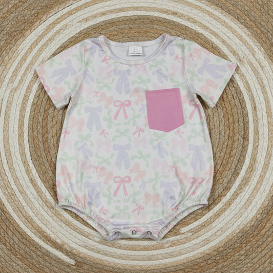 colorful coquette bubble baby clothes