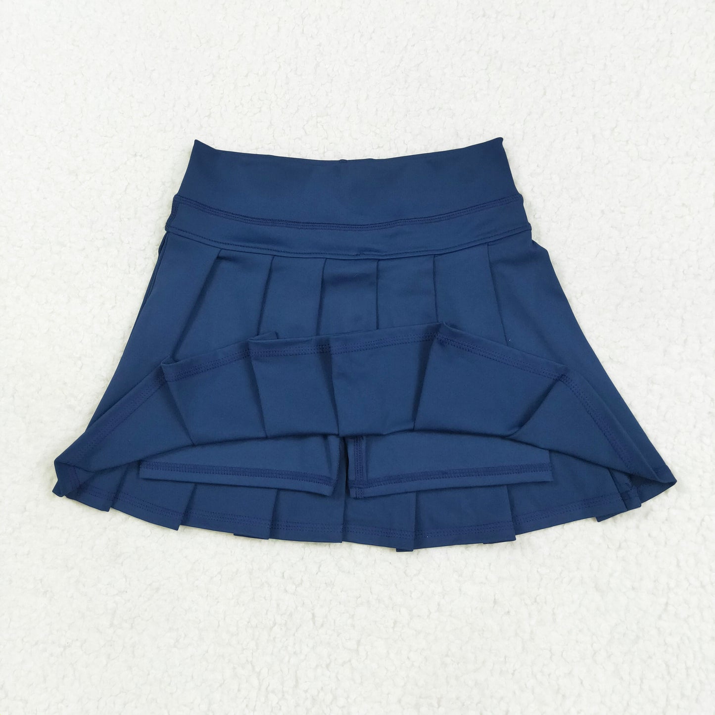 Girl Pleated Cheer Skirts Cheerleader Skirt Navy Blue