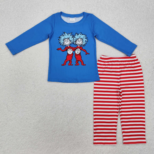 dr seuss print pants set boys clothes