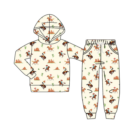 TAT 6-7 weeks MOQ 5 Rodeo Hoodie Set