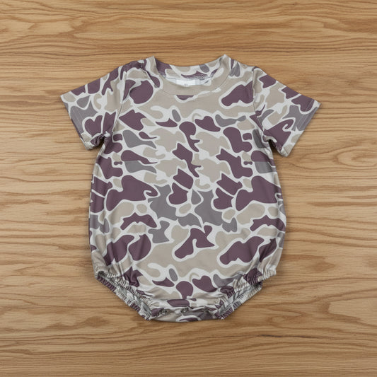 short sleeve camo bubble