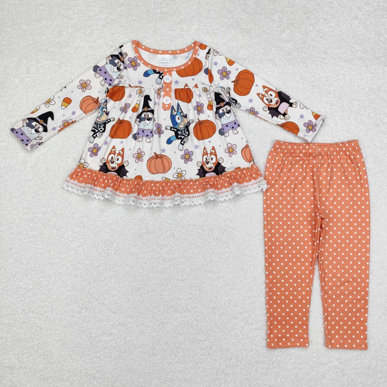 blu*y Halloween legging outfit girls clothes