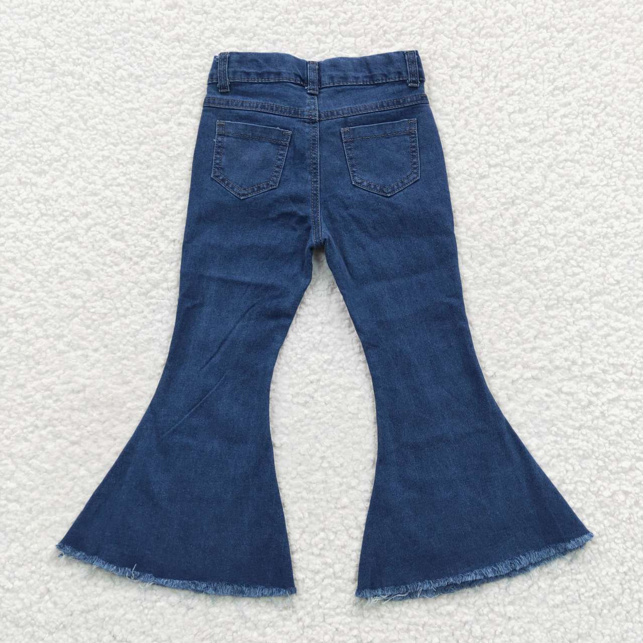 western kids blue flare denim pants girl jeans