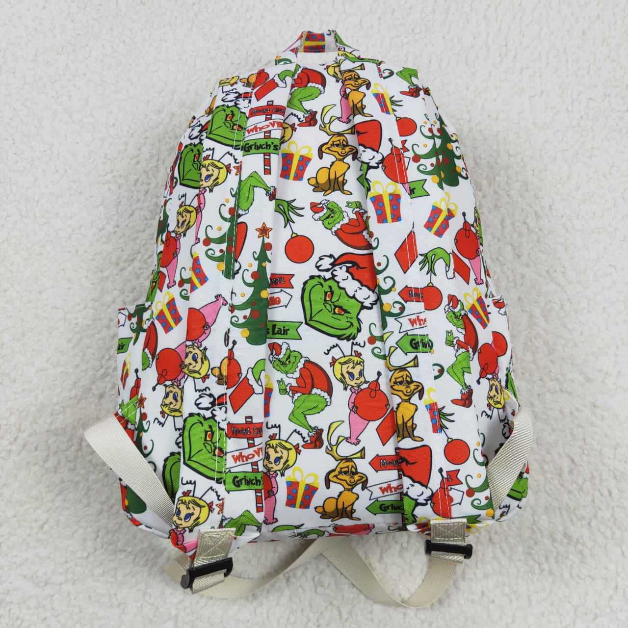 grinchey backpack christmas bag