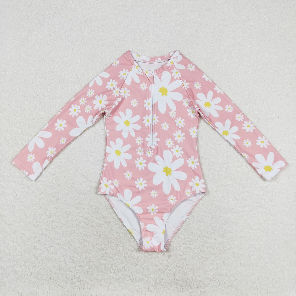 Daisy Rash Guard Swim Suit