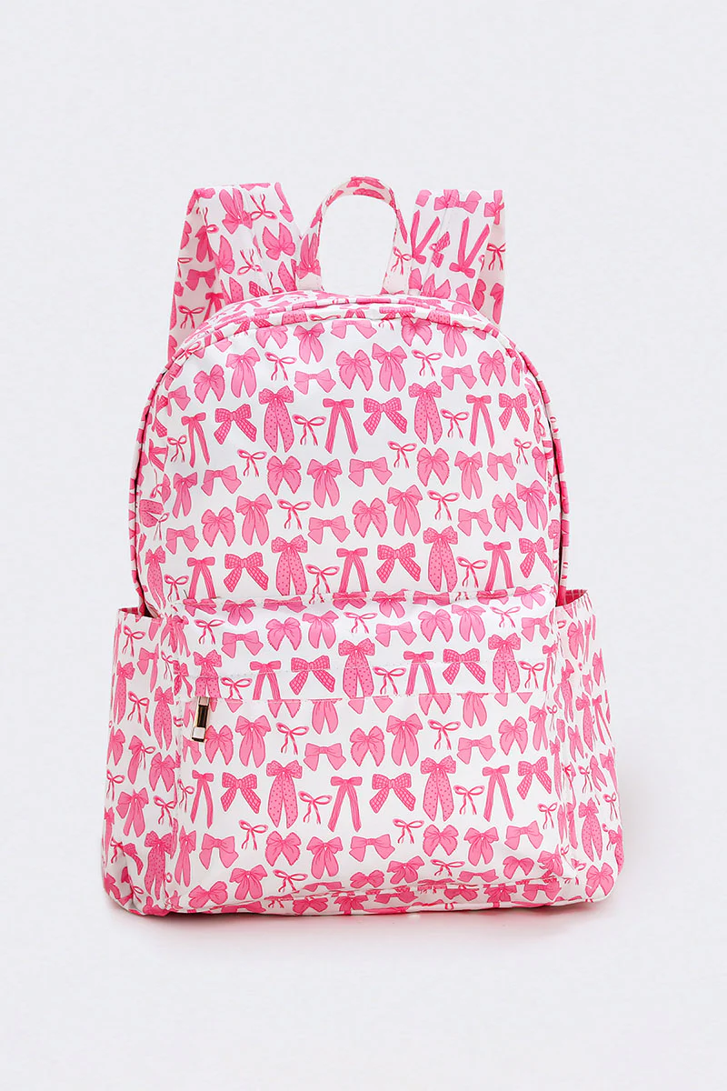 Ribbons and Bow Girls Backpack