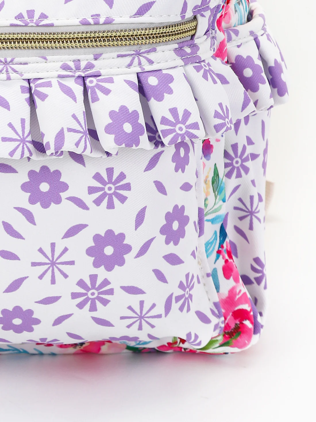 floral kids backpack school bag