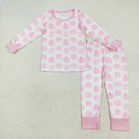 pink pumpkin two pieces lounge set