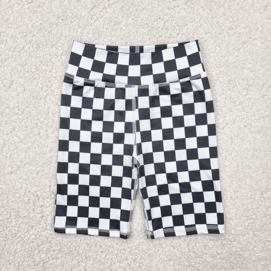 checkered athletic shorts