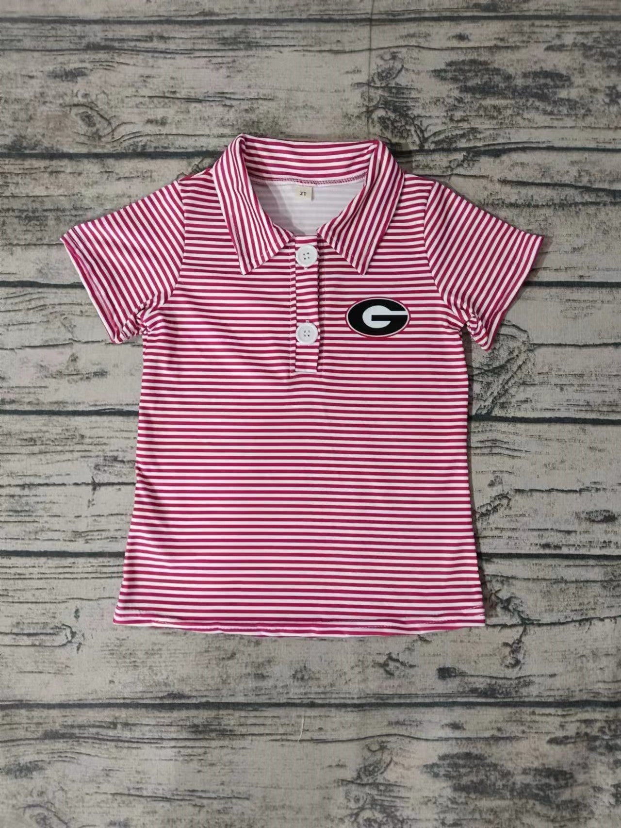 Custom order sports team boy polo shirt