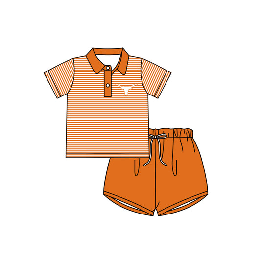 Custom order boy team shorts set Texas