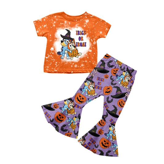 pre order  halloween kids girl outfit trick or treat