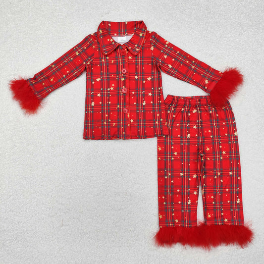 plaid Christmas pjs