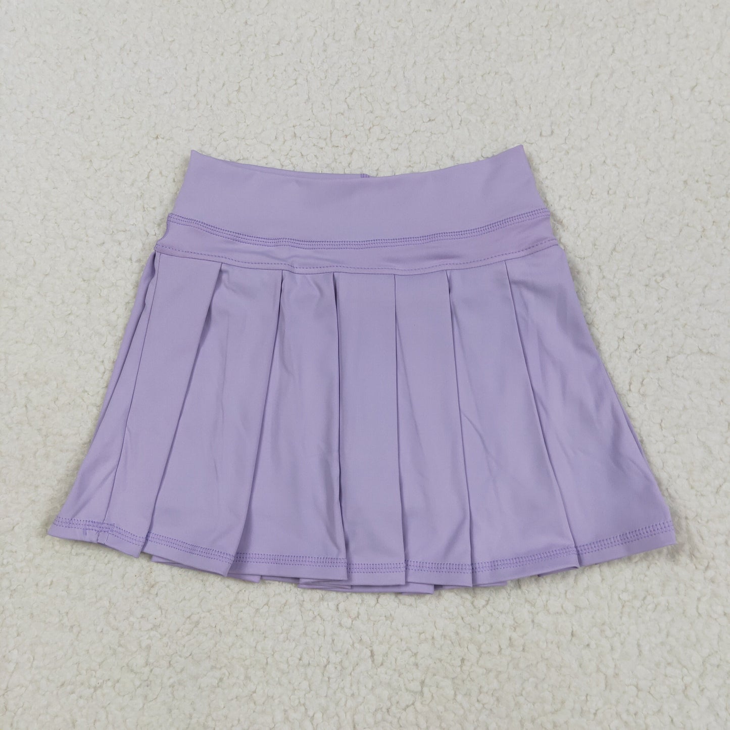 Girl Pleated Cheer Skirts Cheerleader Skirt Lavender