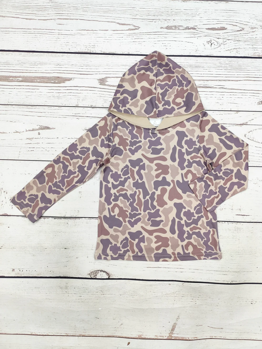 kids camo hoodie