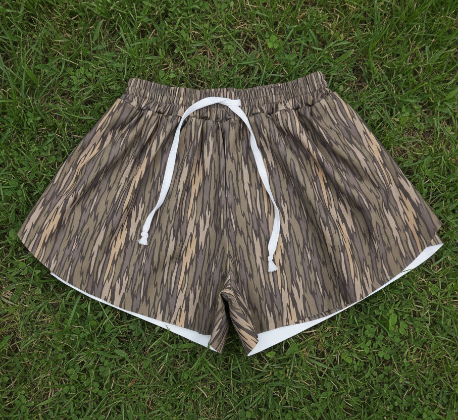 adult clothing women camo athletic shorts