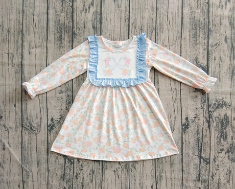 long sleeve pumpkin dress