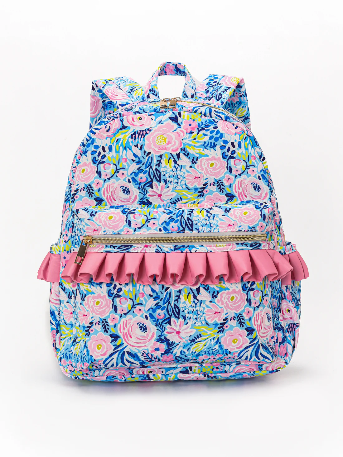 flower print bag children backpack