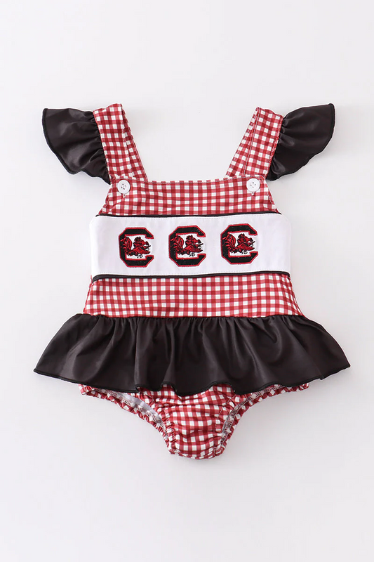 Custom order girls one piece team swimsuit