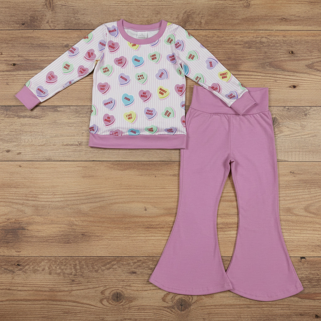 xoxo candy be mine girl valentine outfit
