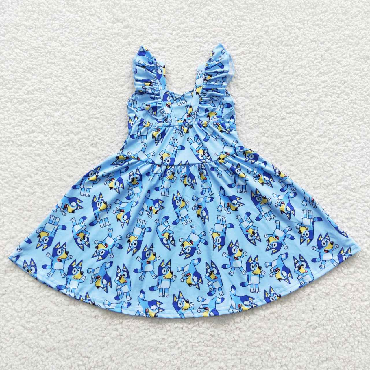 cute blu*y twirl dress in blue