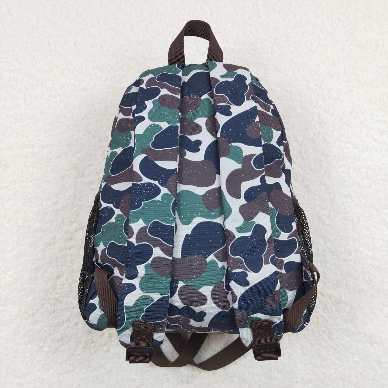 kids camo print backpack