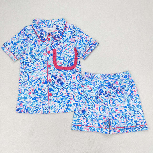adult pajamas lily colorful women summer pajamas set