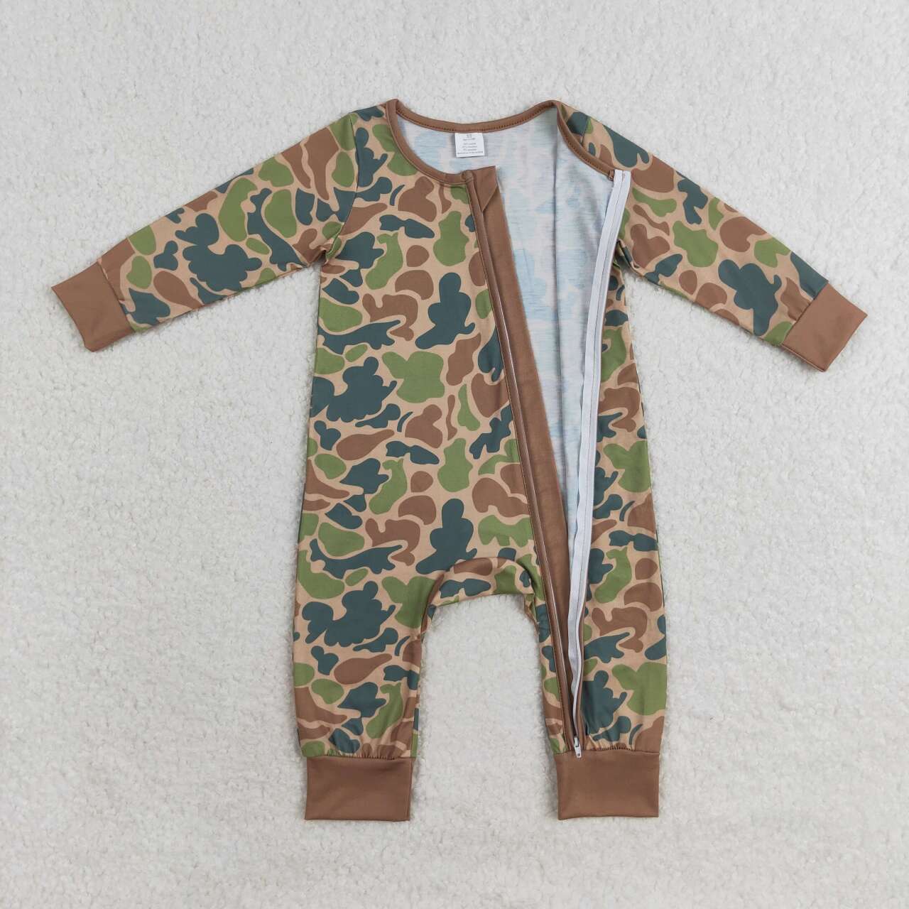 camo clothes baby boy bamboo sleeper