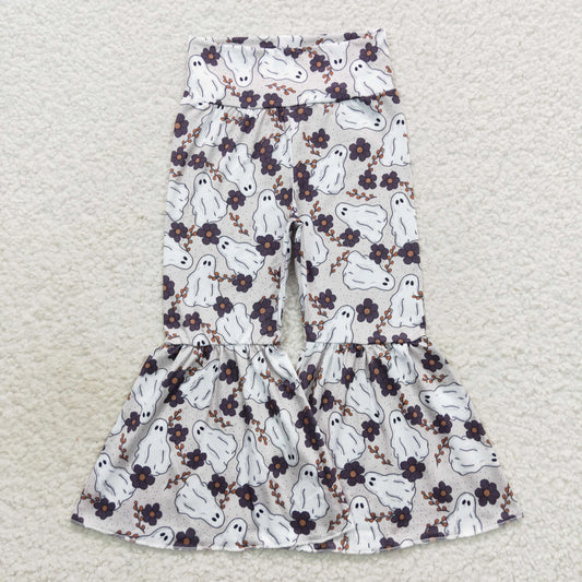 halloween little boo bell bottom flare pants